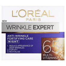 Load image into Gallery viewer, L'Oreal Wrinkle Expert Intensive Care Night 65+ 50 ml
