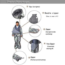 Load image into Gallery viewer, YLWJ Sleeping Bag Suit For Adults Portable Lightweight 3-4 Season Sleeping Bags with for Arms and Feet Humanoid Sleeping Bag For Camping, Backpacking Or Hiking
