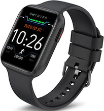 Load image into Gallery viewer, BRIBEJAT BT3 Smart Watch Compatible with iPhone Huawei Samsung Android Phones Fitness Tracker (Dial/Answer Call), 1.7'' 2.5D HD Screen, IP68 HR/Sleep Monitor, Black
