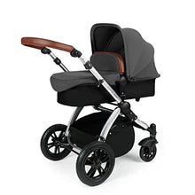 Load image into Gallery viewer, Ickle Bubba Stomp V3, All-in-one Travel System: with Isofix Base (Grey/Silver/Tan)
