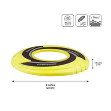 Load image into Gallery viewer, SKIPDAWG Interactive Dog Tug Toy, Flying Disc Dog Toy Light Weight TPR/Nylon Fabric Non-Toxic Material, Pet Training Toys/Outdoor Exercise Toys for Dogs, Diameter 9 Inches
