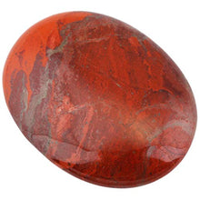 Load image into Gallery viewer, mookaitedecor Red Jasper Worry Stones,Pocket Palm Stones Crystal Healing Reiki Meditation Stress Relief Pack of 2
