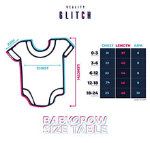 Load image into Gallery viewer, Reality Glitch Player 3 Has Entered The Game Short Sleeve Gaming Black Baby grow or Vest for Baby Boy or Girl (0-3 Months, Black)
