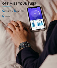 Load image into Gallery viewer, ANCwear Smart Watch, 1.69" Touch Screen Running Watch with Pedometer, Blood Pressure and Heart Rate Monitor, IP68 Waterproof Smartwatch for Men Women Ladies, Compatible Android iPhone Smartphone

