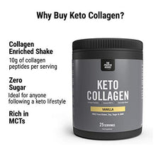 Load image into Gallery viewer, Protein Works - Keto Collagen Protein Powder | Supports Healthy Bones &amp; Joints | Sugar Free | Ketogenic Friendly | Grass-Fed Source | Vanilla | 25 Servings
