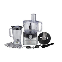 Load image into Gallery viewer, Cooks Professional Food Processor Blender Multifunctional Kitchen Chopper, Includes Accessory Drawer 1000W Black/Silver
