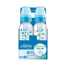 Load image into Gallery viewer, Dr. Brown&#39;s Options+ Anti-Colic Baby Bottle - Blue Nature - 8oz - 4pk
