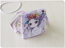 Load image into Gallery viewer, Teens Girls Kids Students Cute Cartoon Theme Mini Shoulder Bags Cross Body Bags Key Money Cell Phone Holder Case Purse Small Wallet Pouches Clutch Handbag
