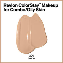 Load image into Gallery viewer, Revlon Colorstay Liquid Foundation Makeup for Combination/Oily Skin SPF 15, Longwear Medium-Full Coverage with Matte Finish, Nude (200), 30 ml
