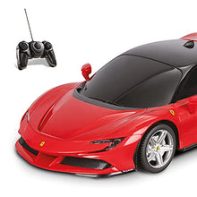 Load image into Gallery viewer, Mondo Motors - Ferrari R/C Radio Controlled Car - SF 90 Road Model 1/24 Scale - Child Play Car - Red - 63660
