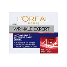 Load image into Gallery viewer, L'Oreal Paris Wrinkle Expert 45+ Anti-Wrinkle Night Cream 50 ml

