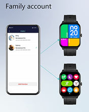 Load image into Gallery viewer, GRV Smart Watch,Fitness Watch with Heart Rate,Blood Oxygen,Sleep Monitor,1.69" Touch Screen IP68 Waterproof Smartwatch,Step Counter Watch,Customized Watch Face for Women Men for iOS Android
