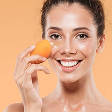Load image into Gallery viewer, REAL TECHNIQUES Miracle Complexion Makeup Sponge for full cover foundation (Packaging and Colour May Vary) Orange
