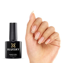 Load image into Gallery viewer, Bluesky Gel Nail Polish, Hard Gel, Builder Gel and Strengthener Gel for Hard, Strong Nails, Extensions and Growth, Clear, 10 ml (Requires Curing Under LED or UV Lamp)
