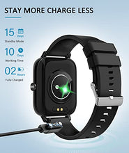 Load image into Gallery viewer, ANCwear Smart Watch, 1.69" Touch Screen Running Watch with Pedometer, Blood Pressure and Heart Rate Monitor, IP68 Waterproof Smartwatch for Men Women Ladies, Compatible Android iPhone Smartphone
