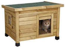 Load image into Gallery viewer, Kerbl Rustica Cat House, 57 x 45 x 43 cm
