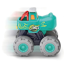 Load image into Gallery viewer, Tippi Monster Truck Toy Cars - Set of 3 Push Along Cars - Toy Car Set For 1, 2, 3 Year Olds - 2 Year Old Boy Gifts - Kids Toys Age 1 Year +
