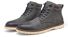 Load image into Gallery viewer, Vostey Men&#39;s Hiking Boots Waterproof Casual Chukka Boots for Men(BMY670B Grey 10.5)
