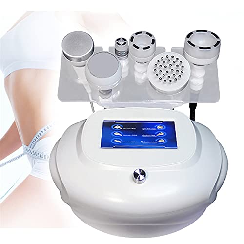 6 in 1 Ultrasonic Cavitation Beauty Machine, 80K RF Vacuum Cellulite Fat Removal Machine Body Slimming Machine Fat Burning Anti Cellulite Beauty Instrument for Body And Face Shaping Massager