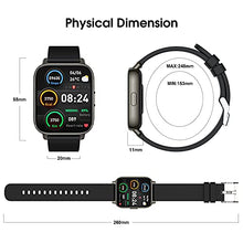 Load image into Gallery viewer, Smart Watch, 1.69" Touch Screen Smart watch for Women Men, 24 Sports Modes Fitness Activity Trackers, IP67 Waterproof Step Counter Watch, Fitness Watch with Heart Rate Sleep Monitor for Android iOS

