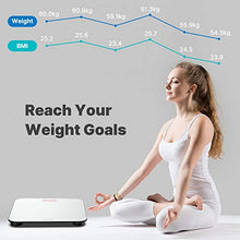 Load image into Gallery viewer, RENPHO Bluetooth BMI Bathroom Scales, Digital Body Weight Scale with High Precision Sensors and Smartphone App - White
