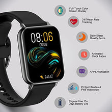 Load image into Gallery viewer, Smart Watch, Fitness Tracker with 24/7 Heart Rate, Blood Oxygen, Blood Pressure, Sleep Monitor, 1.69&quot; Touch Screen IP68 Waterproof Smartwatch, Step Counter Watch for Kids Women Men for iOS Android
