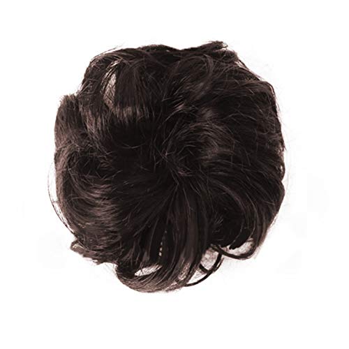 Curly Messy Hair Bun Extensions Donut Chignons Hair Extension Hair Scrunchie Ponytail Hair Piece Wig Type 2