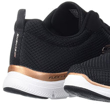 Load image into Gallery viewer, Skechers Women's Flex Appeal 4.0 Brilliant View Sneaker, Black, 5 UK
