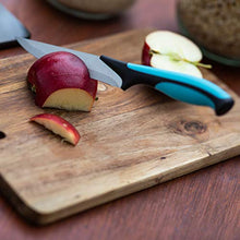 Load image into Gallery viewer, Kitchen Knife Block Set with Colour Coding - 6 Piece Coloured Knives Set - by Nouva
