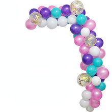 Load image into Gallery viewer, Ipalmay 16Ft Balloon Garland Kit, 113 PCS Arch Balloon Garland Decorations Backdrop Ideal for Wedding Birthday Baby Shower Bridal Party Decor - Blue Pink
