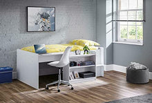 Load image into Gallery viewer, DbHFgjMN BED FRAMES Mid Sleeper Bed,3ft Single Children's Compact Mid Sleeper Cabin Storage Bed house bed for kids
