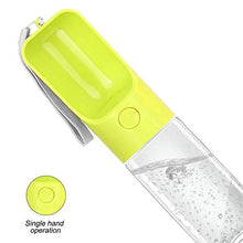 Load image into Gallery viewer, AIFUDA Foldable Pet Water Bottle with Collapsible Dog Bowl 15.2oz/450mL, Pets Water Dispenser Drinking Feeder for Pet Outdoor Walking Hiking Travel
