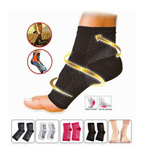 Load image into Gallery viewer, 6 pairs Dr Sock Soothers Socks Anti Fatigue Compression Foot Sleeve Support Brace Sock (set D, S/M)
