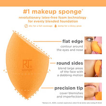 Load image into Gallery viewer, REAL TECHNIQUES Miracle Complexion Makeup Sponge for full cover foundation (Packaging and Colour May Vary) Orange
