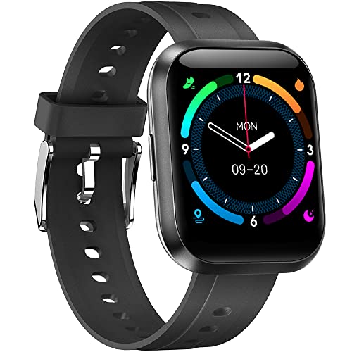 1MORE Smart Watch, Fitness Tracker with Heart Rate Blood Pressure, Sports Smartwatch IP68 Waterproof, 1.65