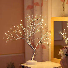 Load image into Gallery viewer, S-Union Tabletop Bonsai Lighted Tree 108 LED Christmas Decorations Table Tree Lamp Lights, Battery/USB Operated, DIY Artificial Tree for Wedding Party Gifts Indoor Outdoor Bedroom Desktop Decor
