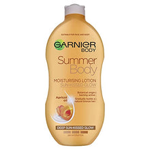Load image into Gallery viewer, Garnier Summer Body Gradual Tan Moisturiser Deep 250ml, For A Radiant, Sun Kissed Glow, Suitable For Face &amp; Body, 24 Hour Hydration &amp; A Natural Even Tan, Fast Absorption, Vegan Formula
