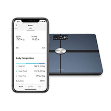 Load image into Gallery viewer, Withings Body+ - Wi-Fi Body Composition Smart Scale, Body Fat Monitor, BMI, Muscle Mass, Water Measurement, Digital Weight Bathroom Scale, Sync App Via Bluetooth or Wi-Fi
