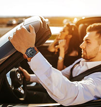 Load image into Gallery viewer, BRIBEJAT BT2 Smart Watch for Men Compatible with iPhone Huawei Samsung Android Phones (Dial/Answer Call) Built-in MP3 Player, IP68 Fitness Tracker, HR/Sleep Monitor, Black
