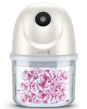 Load image into Gallery viewer, Electric Mini Vegetable Chopper, Mini angel 200ml Portable Garlic Rechargeable Chopper with 3 Sharp Blades Grinder Chopped in 3S Cordless for Onions,Fruits,Nuts,Meat,Baby Food
