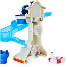 Load image into Gallery viewer, PAW Patrol Adventure Bay Bath Playset with Light-up Chase Vehicle, Bath Toy for Kids Aged 3 and up
