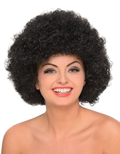 Generique - Black Afro Style Wig for Adults