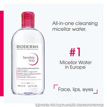Load image into Gallery viewer, Bioderma Sensibio (*Crealine) H2O Make Up Removing Micelle Solution, 500 ml
