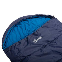 Load image into Gallery viewer, Outsunny Single Mummy Sleeping Bag Envelope Sleeping Bag 3 Season for Adults Warm Lightweight for Camping Hiking Outdoor, Blue, 210 x 75 x 5 cm
