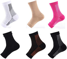 Load image into Gallery viewer, Veketry 6 Pairs Dr Sock Soothers Socks Anti Fatigue Compression Foot Sleeve Support foot pain relief,planter fasciated brace,plantar fasciitis (L/XL)
