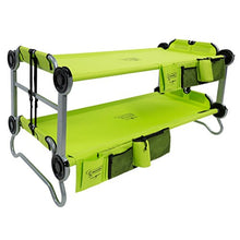 Load image into Gallery viewer, Kid-O-Bunk Portable Mobile Camping Bed, Lime Green, Size 12

