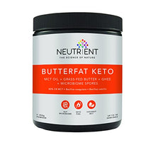 Load image into Gallery viewer, Neutrient™ Butterfat Keto MCT Powder with Coconut Sourced MCT Oil &amp; Organic Ghee &amp; Butter From Grass-Fed - Delicious Morning Keto Coffee/ Tea Experience &amp; Ketone Production to Fuel Body, Brain Cells
