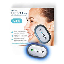Load image into Gallery viewer, LUSTRE ClearSkin Solo - Blue Light Acne Treatment Device, UV-Free &amp; Wireless | LED Therapy for Face and Body Acne, Spots and Blemishes | Prevent breakouts, inflammation and Skin Redness | No Chemicals
