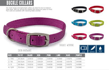 Load image into Gallery viewer, Ancol Viva Lightweight Buckle Collar Blue , Collar Size 3 to fit 28-36cm , Weather Proof
