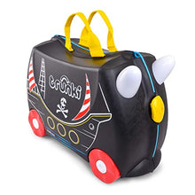 Load image into Gallery viewer, Trunki Children’s Ride-On Suitcase &amp; Kid&#39;s Hand Luggage: Pedro the Pirate Ship (Black)
